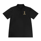 God Money Power Gold Crest Polo Shirt