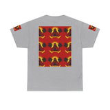 Surf Saint T‑Shirt — Vintage Palm Beach Vibes ("Our Savior Protects" Banner)
