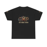 GMP "God Manly Power" Graphic Tee — Bold Logo Cotton Shirt