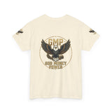 GMP Bald Eagle Graphic Tee — "God Money Power" Patriotic Shirt