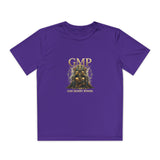 GMP Youth Competitor Tee — Bold Graphic Logo Athletic Shirt