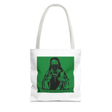 Tote Bag — 'God Money Power' Religious Graphic Tote