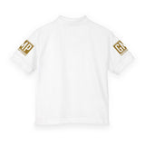 Youth Polo Shirt with GMP Gold Logo — Kids DryBlend Jersey