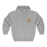 GMP 'God, Money & Power' Lion Emblem Zip Hoodie