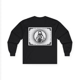 God Money Power Graphic Long Sleeve Tee