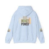 God Money Power Hoodie — Inspirational Faith & Wealth Graphic Sweatshirt