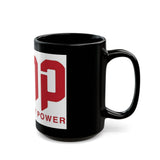 GMP Black Coffee Mug – Bold Red "Good Money Power" Logo (11oz & 15oz)