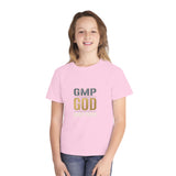 Youth Tee — "GMP GOD" Inspirational Christian Graphic Shirt