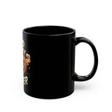 God Money Power Black Mug – Halloween Jack-o'-Lantern Coffee Cup (11oz/15oz)