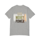 God Money Power T-Shirt — Faith & Success Graphic Tee