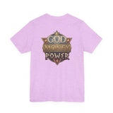 God Money Power Graphic Tee