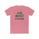 God Money Power Tee — Spiritual Faith & Wealth Graphic T-Shirt