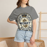 God Money Power T-Shirt — Crown Emblem Graphic Tee (God • Money • Power)