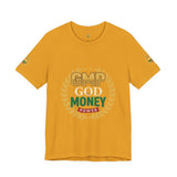 Money Power Tee — GMP Gold Money Crest Graphic T-Shirt