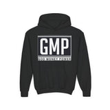 GMP Youth Hoodie — 'God Money Power' Bold Logo Pullover