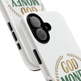 Phone Case — "God Money Power" Inspirational Religious Design