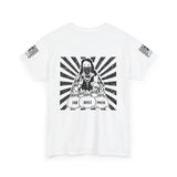 T-Shirt — 'God Money Power' Retro Buddha Graphic Tee