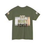 God Money Power Graphic Tee