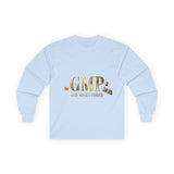 GMP (God • Money • Power) Gold Logo Long Sleeve Tee