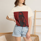 Jesus with Mask T-Shirt — "God Money Power" Graphic Tee