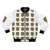 Gold Crest Bomber Jacket — All-Over Print Men's Bomber