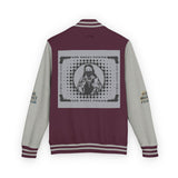 Letterman Jacket — 'God Money Power' Graphic Varsity Jacket