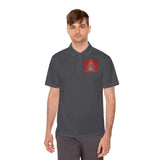 Polo Shirt — Religious Graphic 'God Money Power' Chest & Back Print
