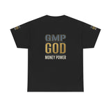 GMP GOD Money Power T-Shirt — Bold Gold Logo Tee