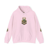 God Power Hoodie — Vintage Stack of Cash Faith Graphic Hooded Sweatshirt