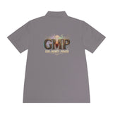 GMP God. Money. Power. Logo Polo