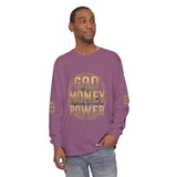 God Money Power Long Sleeve T-Shirt