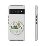 Phone Case — "God Money Power" Inspirational Religious Design