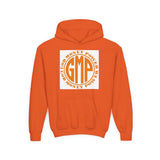 Youth Hoodie — "GMP" God Money Power Orange Logo Sweatshirt