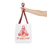 God Money Power Tote Bag — Bold Graphic Religious Streetwear Tote