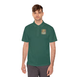 God Money Power Pyramid Polo — Men's Spiritual Graphic Sport Polo