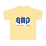 GMP "God Money Power" Youth Tee — Vintage Logo Graphic Shirt