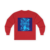 Long Sleeve Tee — 'God Money Power' Graphic Shirt