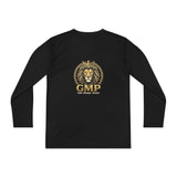 Youth Long Sleeve Tee — Gold Lion 'GMP' Athletic Team Shirt