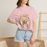 GMP Tiger Crest T‑Shirt — "God Money Power" Graphic Tee