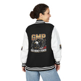 Letterman Jacket — GMP God Money Power Eagle Varsity Jacket