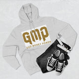 GMP Hoodie — "God Money Power" Bold Gold Graphic Fleece Pullover