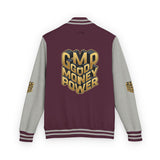 Letterman Jacket — "GMP Good Money Power" Retro Varsity Jacket