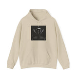 Angel Of Death Hoodie — Gothic Black & White Graphic Sweatshirt