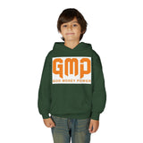 Youth Hoodie — GMP (God Money Power) Bold Orange Logo