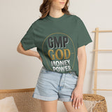 GMP GOD Money Power Graphic T-Shirt — Inspirational Faith & Success Tee