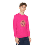 Youth Long Sleeve Tee — Gold Lion 'GMP' Athletic Team Shirt