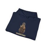 Hoodie — 'God Money Power' Buddha Graphic Pullover