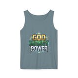 God Money Power Tank Top — Bold Faith & Hustle Graphic Tank