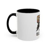 GMP ‘God Money Power’ Accent Coffee Mug - Bold Eagle Graphic 11/15oz