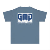 GMP "God Money Power" Youth Tee — Vintage Logo Graphic Shirt